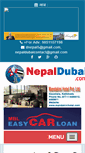 Mobile Screenshot of nepaldubai.com